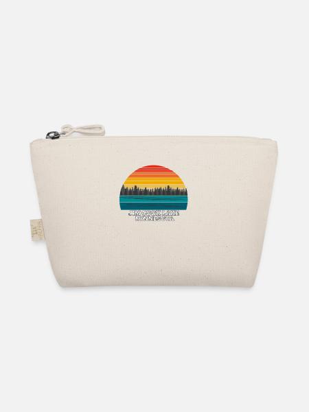 Jim Cook Lake Minnesota - Organic Pouch - nature - Front