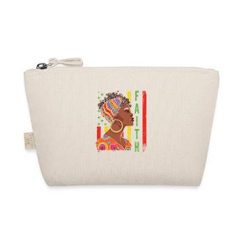 Foi Histoire des Noirs Afro-Américain Juneteenth - Trousse biologique - nature - Devant
