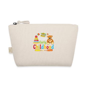Early Childhood Team for Education in the - Organic Pouch - nature - Front