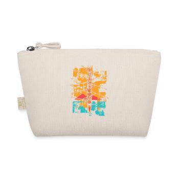 Paint Splatter Dragon Boat Racing Paddlers Drache - Organic Pouch - nature - Front
