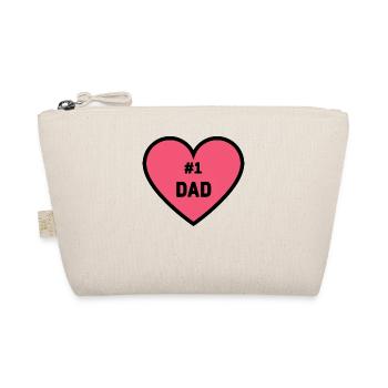 #1 DAD - Bio-Täschchen - Natur - Vorne