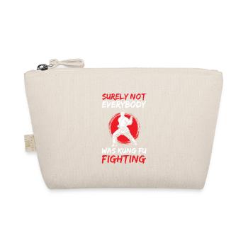 Sicherlich War Nicht Jeder Kung Fu Fighting For - Bio-Täschchen - Natur - Vorne