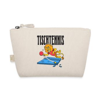 Table Tennis Lion Ping Pong Lion Outfit Table - Organic Pouch - nature - Front