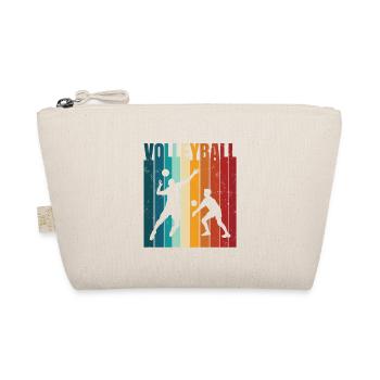 Volleyball Volleyball Volleyball Design For Sport - Bio-Täschchen - Natur - Vorne
