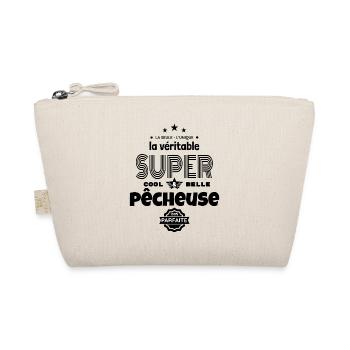 super pêcheuse 100% parfaite t-shirt humour - Trousse biologique - nature - Devant