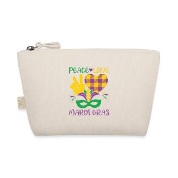 Peace, love and carnival for carnival fans - Organic Pouch - nature - Front