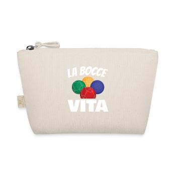 La Bocce Vita Für Alle Bocce-ball-fans - Bio-Täschchen - Natur - Vorne