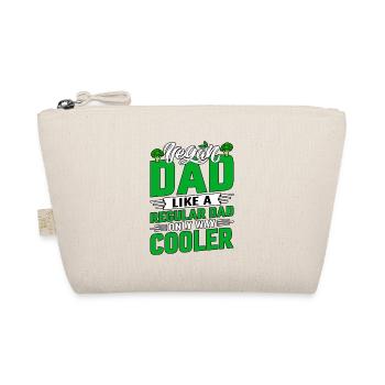 Vegan dad like a regular dad only way cooler - Bio-Täschchen - Natur - Vorne