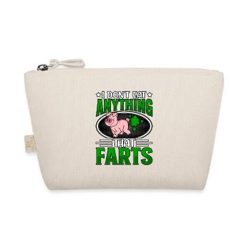 I dont eat anything that farts - Bio-Täschchen - Natur - Vorne