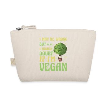 Je peux me tromper mais j’en doute fortement, je suis végétalien - Trousse biologique - nature - Devant