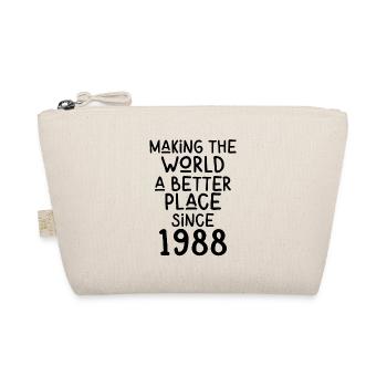 Making the World a better place since 1988 - Organic Pouch - nature - Front