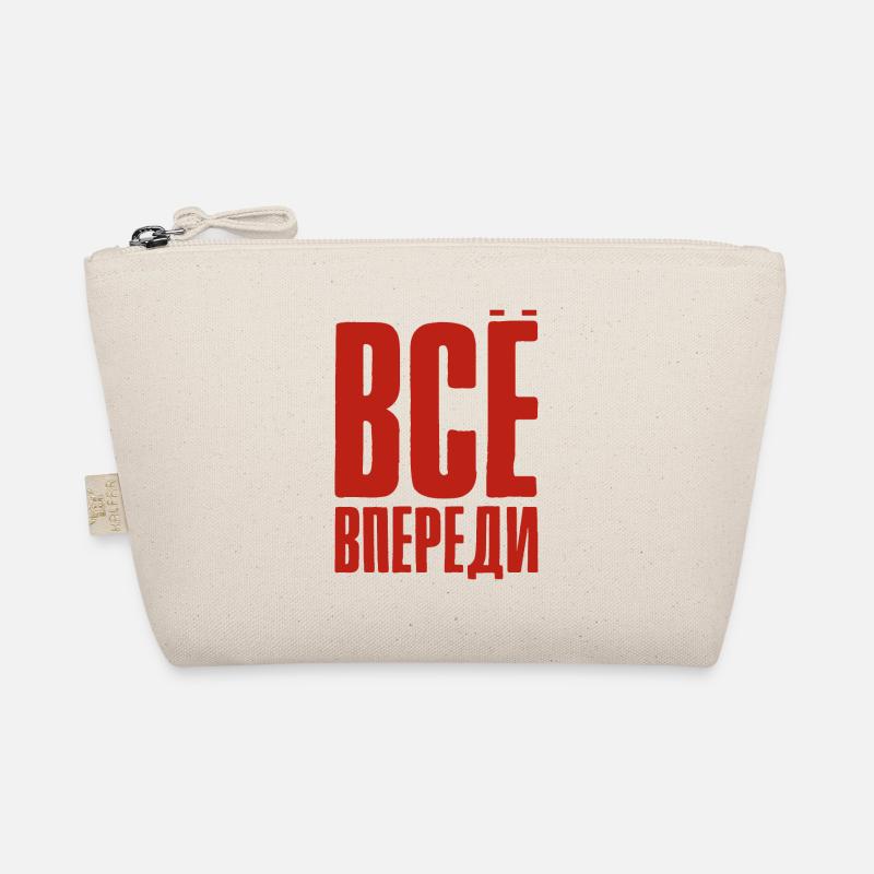Everything is before us - saying in Russian Russia Organic Pouch