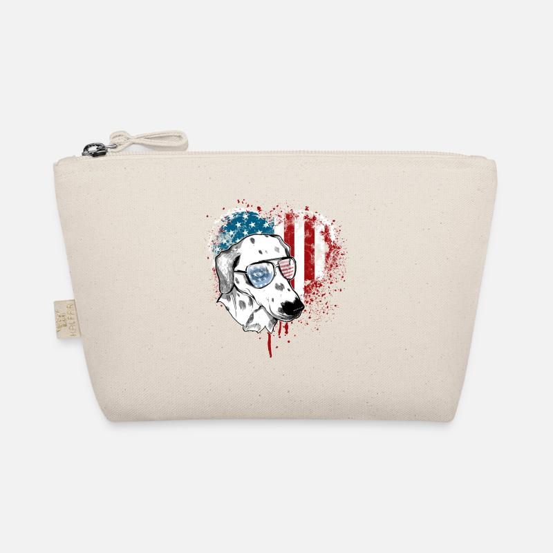 Dalmatiner USA Bio-Täschchen