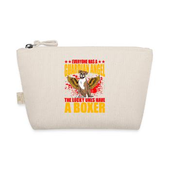 Everyone has a guardian Angel Boxer - Bio-Täschchen - Natur - Vorne