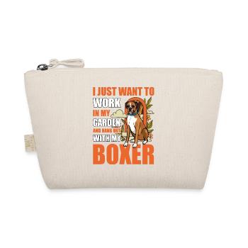 Je veux juste travailler dans mon jardin et accrocher Boxer - Trousse biologique - nature - Devant