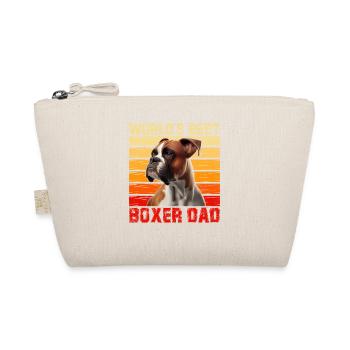 World's best Boxer Dad - Organic Pouch - nature - Front
