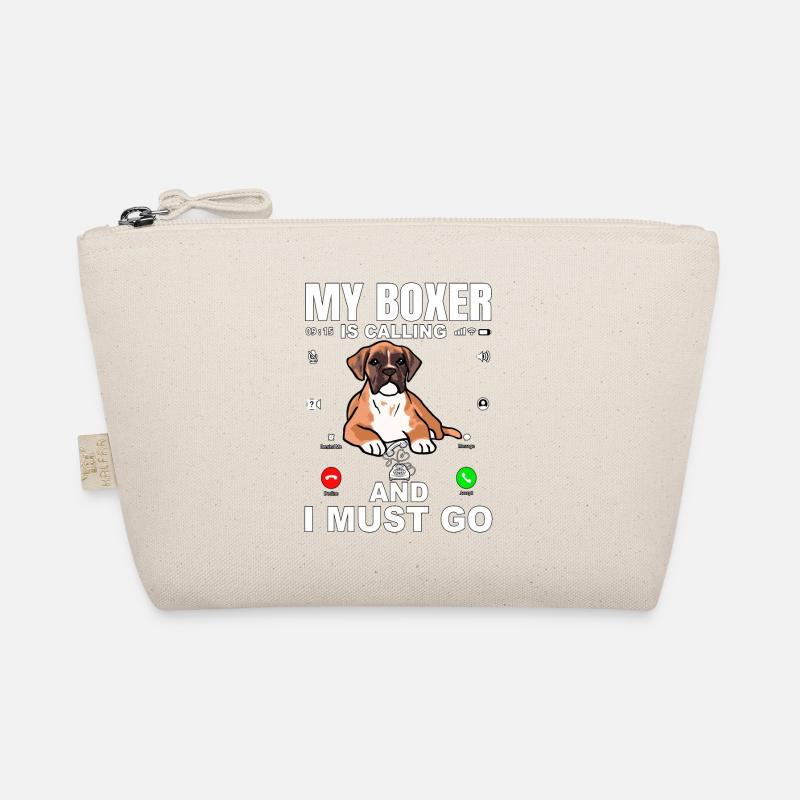My Boxer is calling and I must go Bio-Täschchen