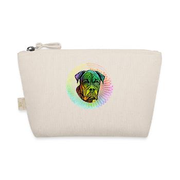 Boxer Retro - Bio-Täschchen - Natur - Vorne