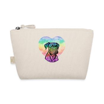Boxer Retro - Bio-Täschchen - Natur - Vorne