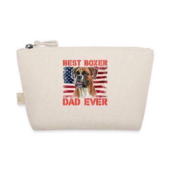 Best Boxer Dad Ever - Organic Pouch - nature - Front