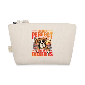 Je ne suis pas parfait mais mon Boxer est - Trousse biologique - nature - Devant