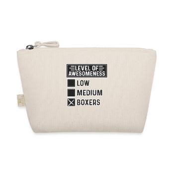 Niveau de génialité Boxer - Trousse biologique - nature - Devant