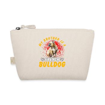 Mon frère est un bouledogue français - Trousse biologique - nature - Devant