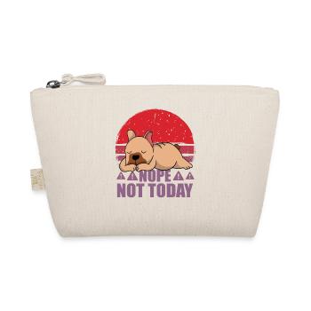 Nope not today - Organic Pouch - nature - Front