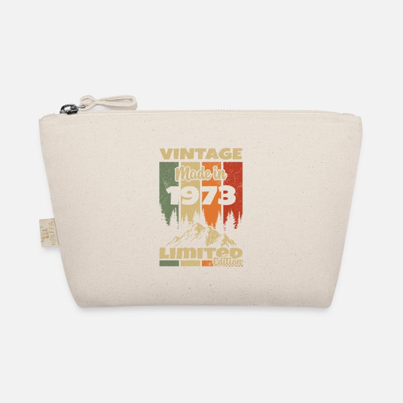 Vintage Retro 1973 Geburtstagsgeschenk Bio-Täschchen
