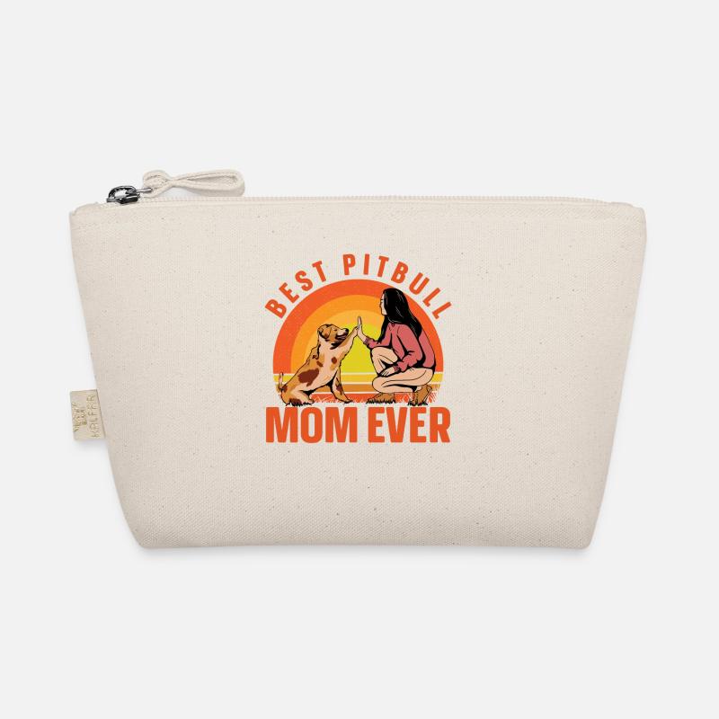Best Pitbull Mom ever Organic Pouch