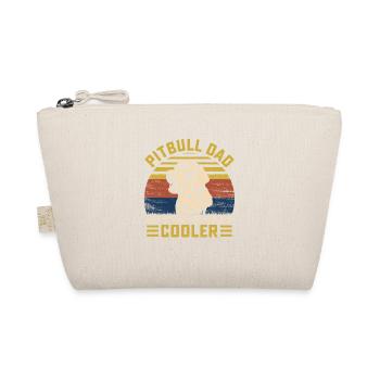 Pitbull Dad like a regular Dad but cooler - Organic Pouch - nature - Front