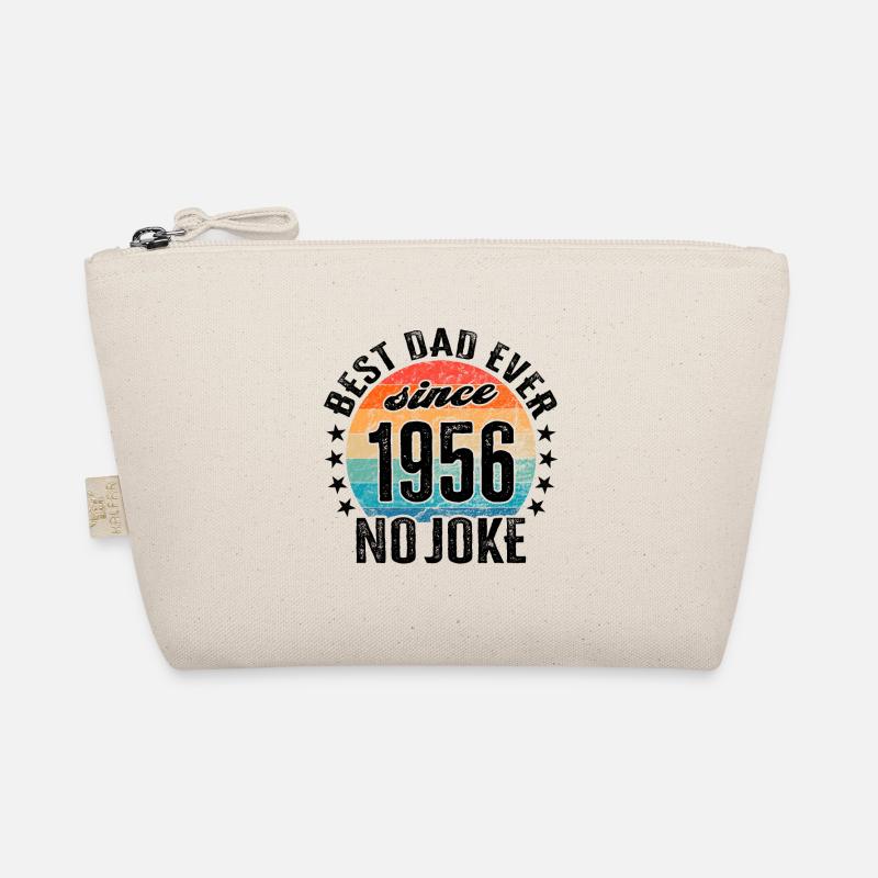 Bester Papa der Welt seit 1956 No Joke Bio-Täschchen