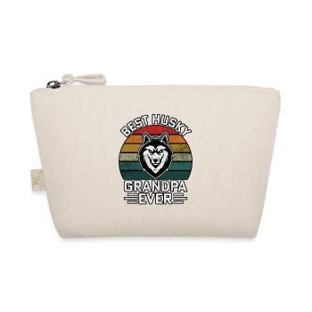 Best husky grandpa ever - Organic Pouch - nature - Front