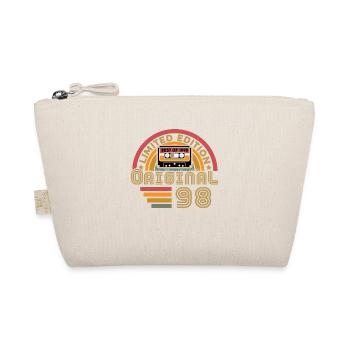 1998 Vintage Original 1998 Birthday Gift - Organic Pouch - nature - Front