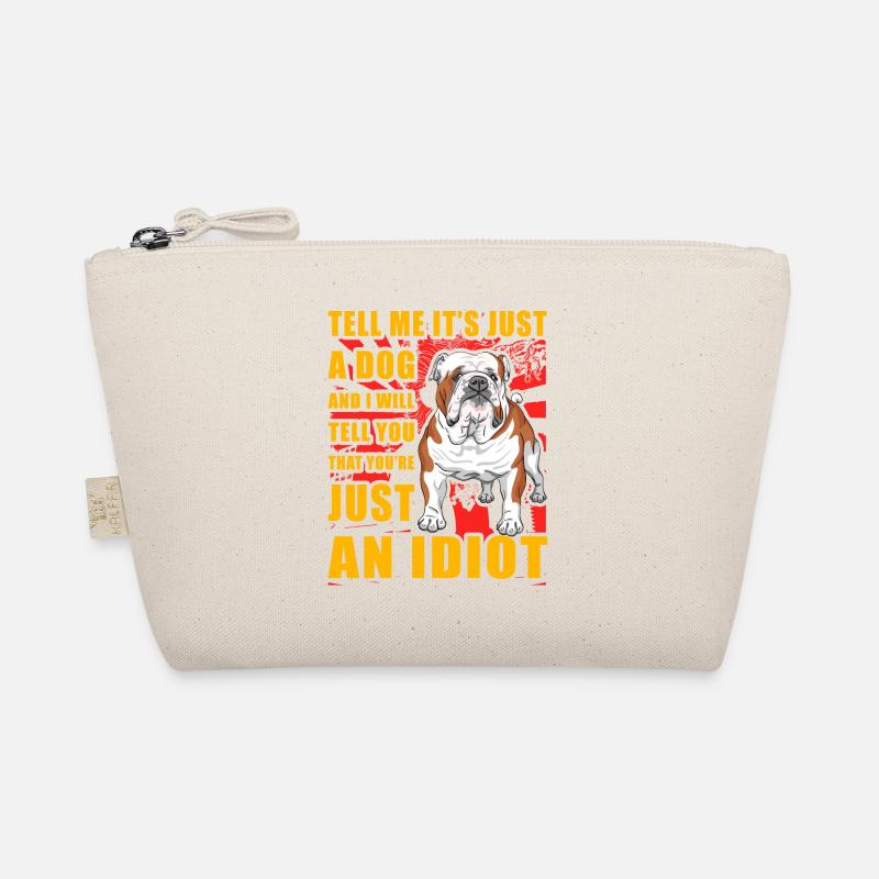 Bouledogue anglais drôle de dicton Trousse biologique