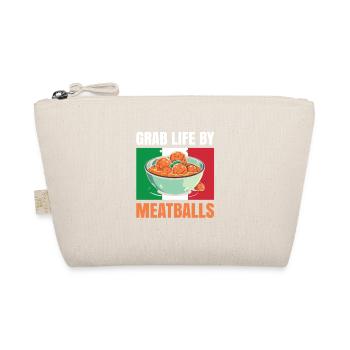 Grab Life By Meatballs pour tous les amateurs de boulettes de viande - Trousse biologique - nature - Devant