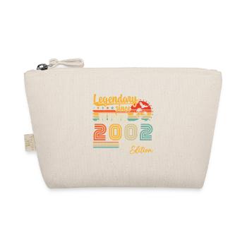 legendary since June 2002 Birthday Gift - Organic Pouch - nature - Front