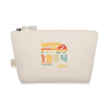 Legendary since June 1954 Birthday Gift - Organic Pouch - nature - Front