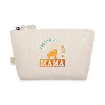 English Bulldog Mama - Organic Pouch - nature - Front