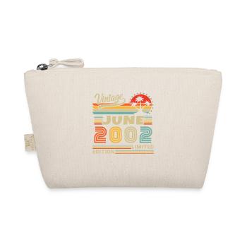 2002 June vintage born in June 2002 anniversary - Organic Pouch - nature - Front