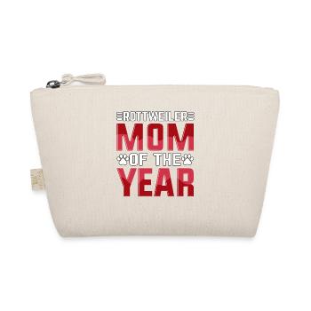 Rottweiler mom of the year - Organic Pouch - nature - Front