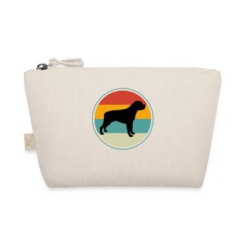 Rottweiler Retro - Organic Pouch - nature - Front