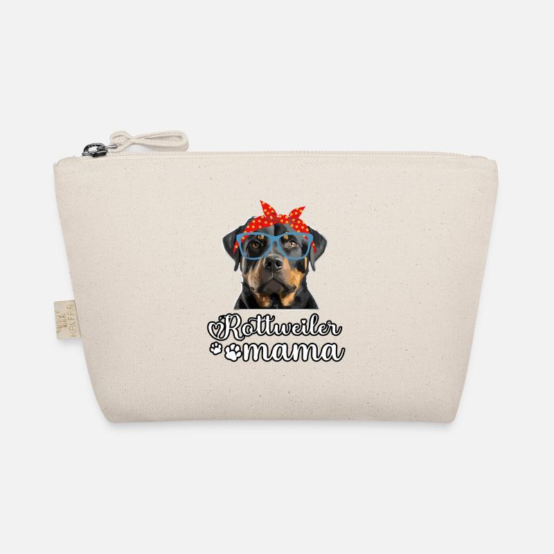 Rottweiler Mama - Bio-Täschchen - Natur