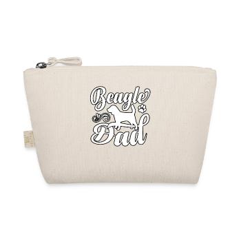 Beagle dad - Organic Pouch - nature - Front