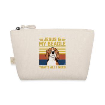 Jésus mon Beagle c’est tout ce dont j’ai besoin - Trousse biologique - nature - Devant