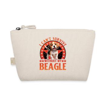 Je ne peux pas survivre sans mon Beagle - Trousse biologique - nature - Devant