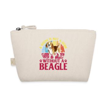 Une maison n’est pas une maison sans Beagle - Trousse biologique - nature - Devant