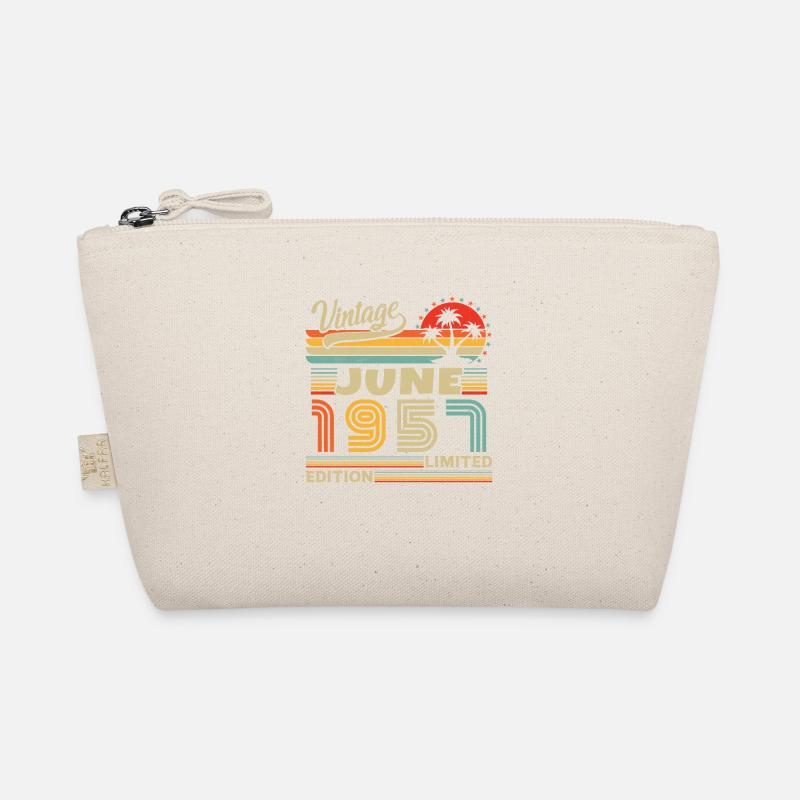 Juni 1957 Retro Vintage Geburtstagsgeschenk Bio-Täschchen