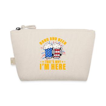 Bang and Beer that's why I'm here - Organic Pouch - nature - Front