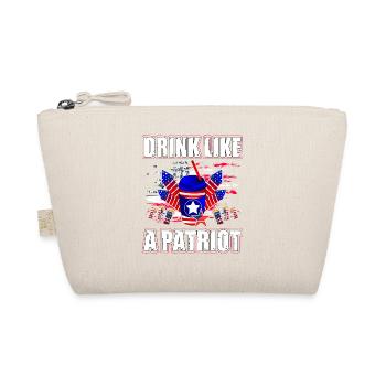 Buvez comme un Patriot 4 juillet USA - Trousse biologique - nature - Devant